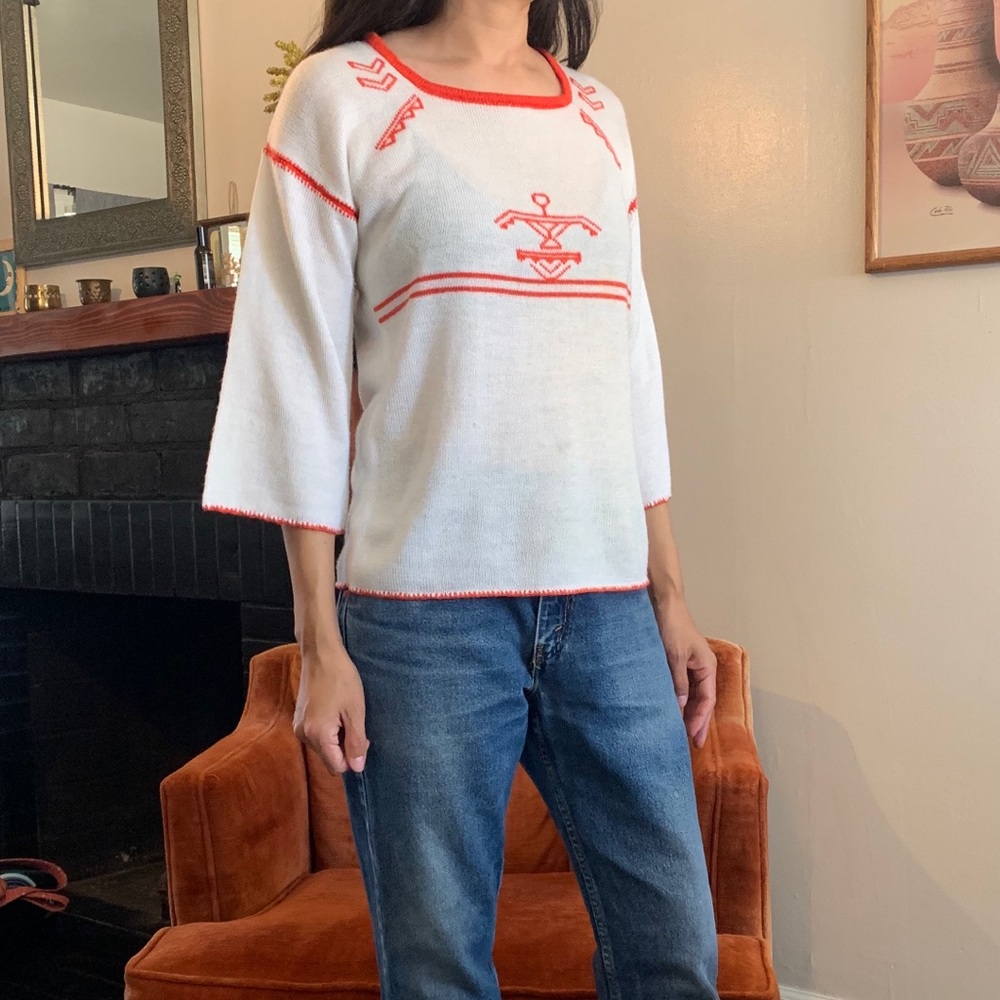 Broadway vintage knit top M